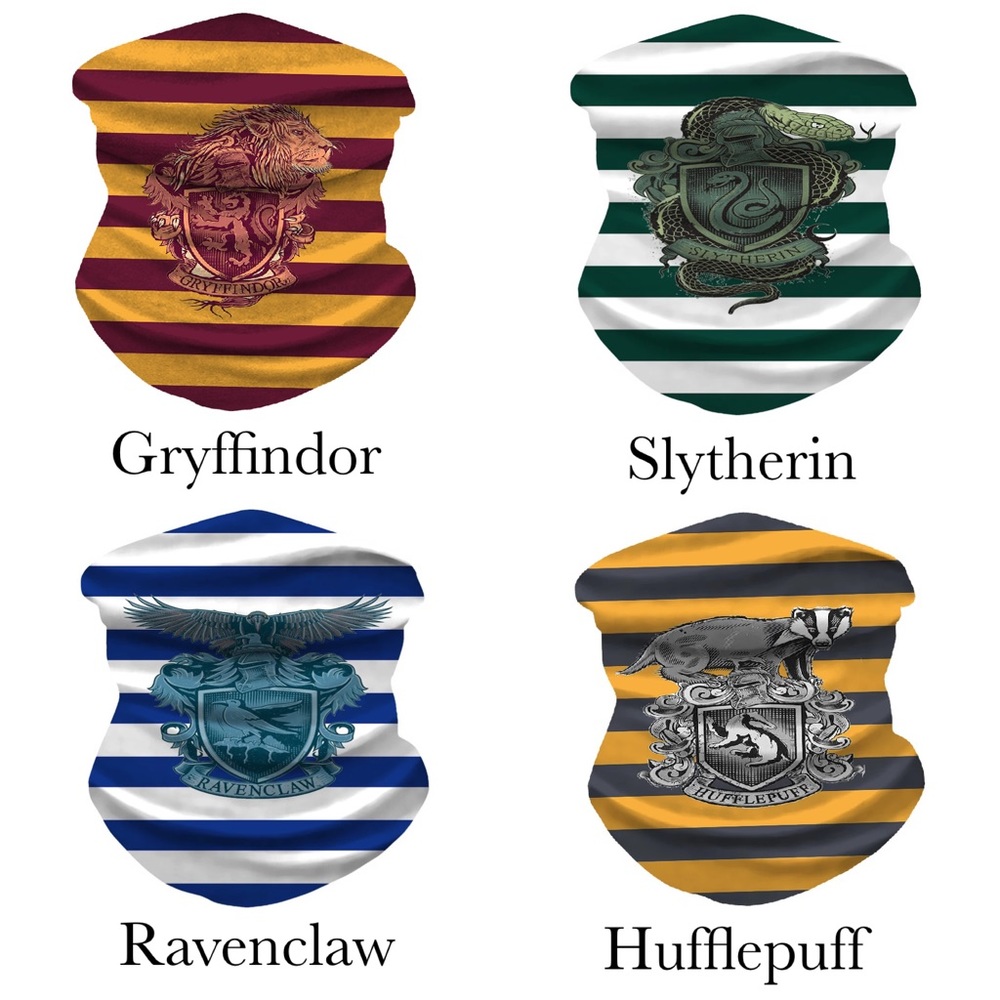 Harry Potter Neck Gaiter Reusable Face Mask Scarf - Picture 3 of 16